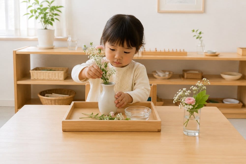 AREA 01 日常生活の練習　Practical Life